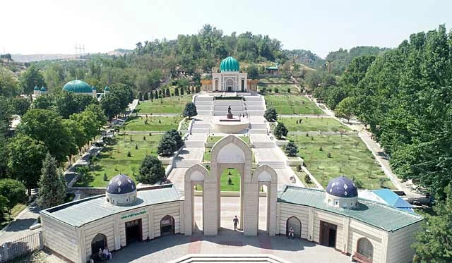 Vista di Andijon, Uzbekistan