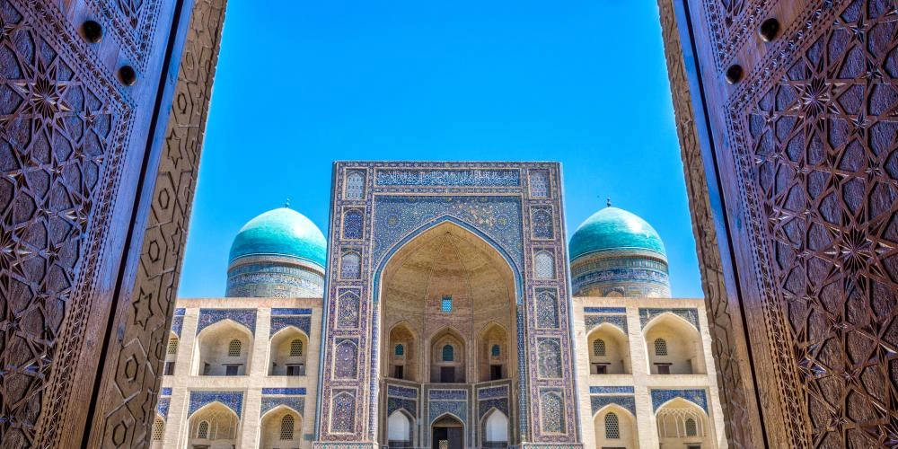 Vista di Bukhara, Uzbekistan