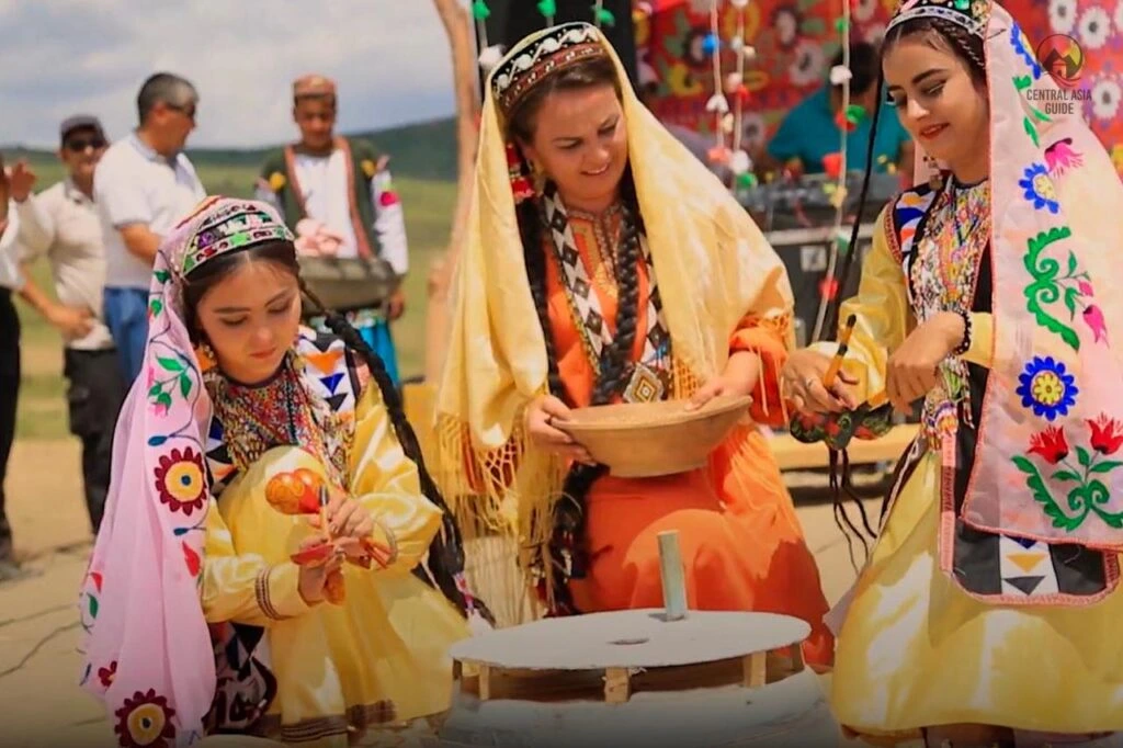 Villaggio tradizionale in Uzbekistan