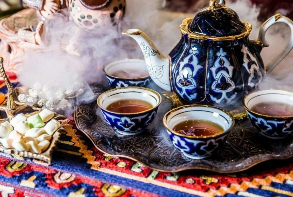 Tè tradizionale uzbeko