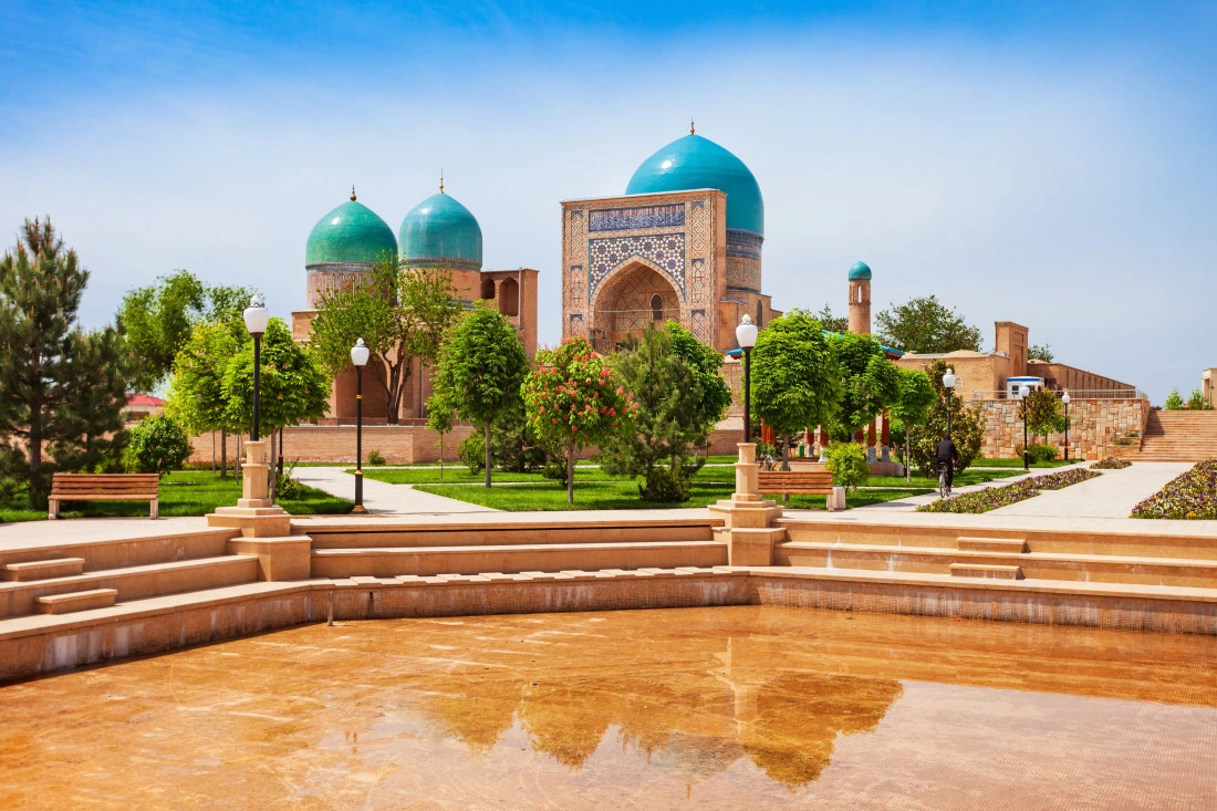 Vista di Karshi, Uzbekistan