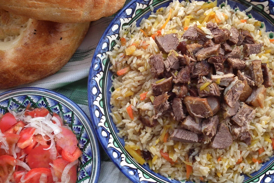 Plov uzbeko
