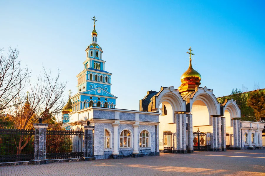 Chiesa ortodossa a Tashkent
