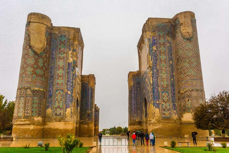 Vista di Shahrisabz, Uzbekistan