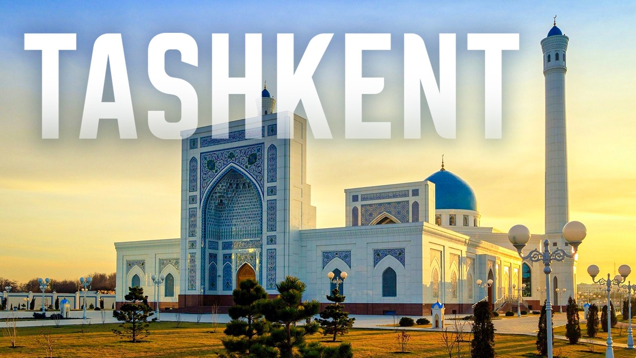 Panorama di Tashkent, Uzbekistan